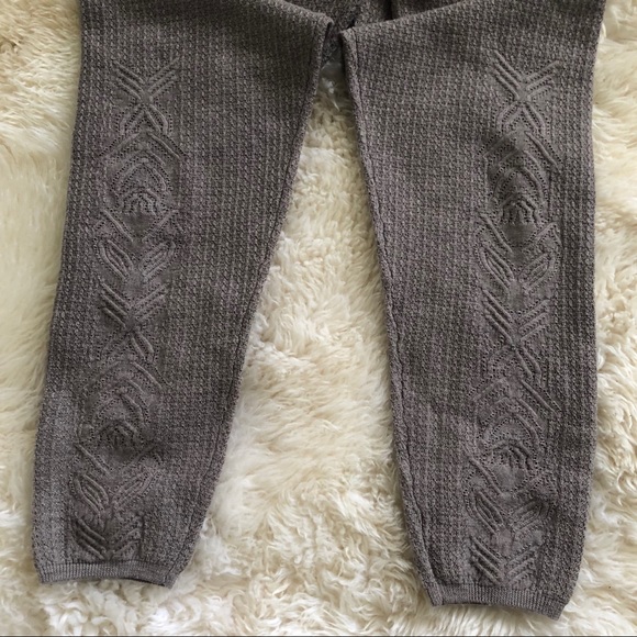 Anthro Sleeping on Slow Wool Leggings - Picture 7 of 8